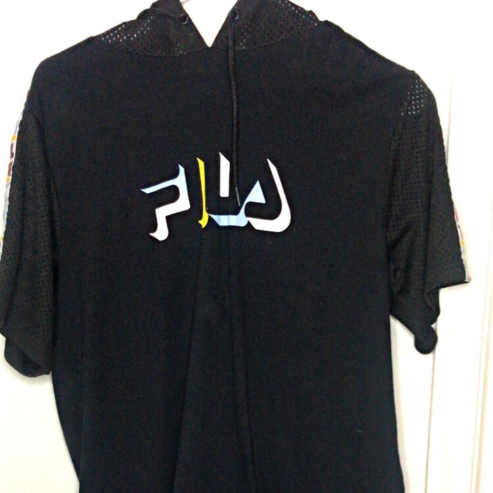 Fila Black Hooded Dress